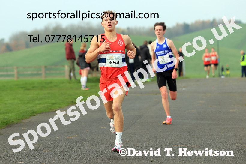 Mens and Womens Under-17s and Under-20s 2025 Heaton Memorial 10k Road Race, Newcastle Town Moor, Sunday, November 9th. Photo: David T. Hewitson/Sports for All Pics